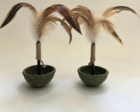 Jouet pour chat Tumbler Nature avec bâton de Silvervine et boule de Catnip – Jouet sain pour la dentition et la stimulation des molaires des chats – Idéal pour le jeu autonome des chatons en intérieur