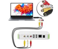 Adaptateur USB 2.0 pour Audio et vidéo, convertisseur de signal, Format numérique, 15CM, pour VHS, VCR vers DVD