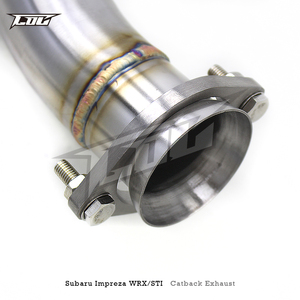 Tubi di scarico Catback Tuning personalizzati per <span class=keywords><strong>Subaru</strong></span> Impreza WRX/STI 2.5T 2008-2021 SS304 tubi di scarico Valvetronic - Product Image 3
