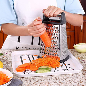 Ingrosso di alta qualità 4 dimensioni vendita calda multifunzionale <span class=keywords><strong>in</strong></span> <span class=keywords><strong>acciaio</strong></span> inox formaggio <span class=keywords><strong>patate</strong></span> e scatola di verdure grattugia - Product Image 3