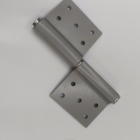 Charnières de porte et fenêtre en aluminium à axe carré détachable, design moderne, durables, installation par vis, profil PVC Tengshuo