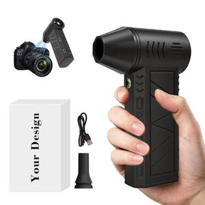 0728 5000mah High Speed Fan 13000 Rpm, Portable Air Duster Dryer <b>Blower</b> for Travel Outdoor Use and Cooling Mini - Product Image 4