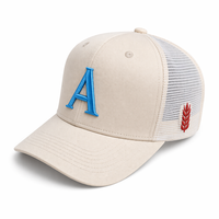 Gorra Trucker Clásica de Moda, Alta Calidad, Unisex, con Logotipo Bordado en 3D, Malla Transpirable, Cierre a Presión, Impermeable, para Exteriores