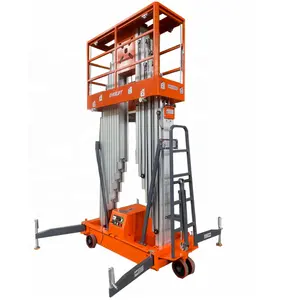 Everlift Electric Work Platform With CE Mobile Aluminium Work Platform Dual Mast