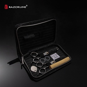 2 Cái Bộ Bán CK14 9 Cr Thép Cắt Mỏng Bộ Kéo Cắt Tóc Chuyên Nghiệp Kéo Cắt Tóc Bộ Công Cụ - Product Image 4