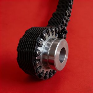<span class=keywords><strong>Cadena</strong></span> de Rodillos de Acero Inoxidable, Alta Resistencia y Resistente al Desgaste, Diseño Silencioso de Bajo Ruido para Transporte de Vidrio y Cerámica - Product Image 2