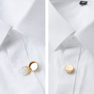 Copribottoni Decorativi in Ottone <span class=keywords><strong>per</strong></span> <span class=keywords><strong>Camicie</strong></span> da Donna, <span class=keywords><strong>Bottoni</strong></span> in Metallo Personalizzabili con Logo - Product Image 3