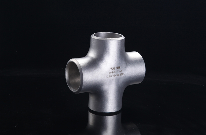 Customization Alloy 316 butt weld pipe fitting straight cross 4 way cross pipe fittings