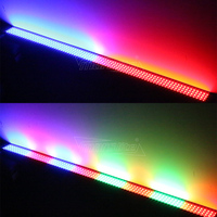 Barra de Luces LED para DJ, Barra de Pared LED, 320 Piezas RGB 3 en 1, Barra de Luces DMX para Discoteca