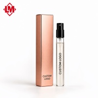 Maßgefertigte Parfüm-Probenbox Luxuriöse Roségold-Verpackung Entdeckungsset Kleine Papierbox für Duftproben Großhandel