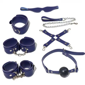 Juego de 7 Accesorios de Bondage para Parejas, Juguetes Sexuales Alternativos para Adultos, Kit de Bondage BDSM - Product Image 2