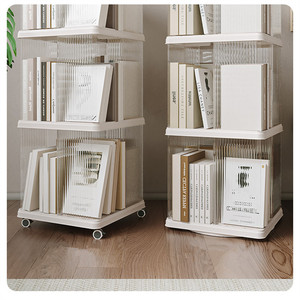 2-5 niveaux salon étude ménage étagère de rangement mobile multifonctionnelle avec roues <span class=keywords><strong>sur</strong></span> le bas de l'étagère - Product Image 6