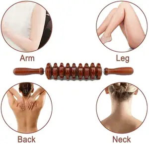 Körper Gesunde Holz Massager Roller Handheld Cellulite Blasters Massager