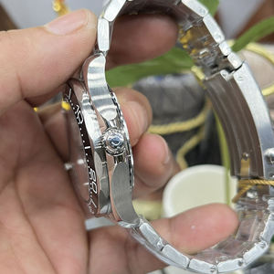 จัดส่งฟรี นาฬิกาข้อมืออัตโนมัติสีเงิน แสดงวันที่ ป้องกันแม่เหล็ก กันน้ำ กระจกแซฟไฟร์ สปอร์ต สแตนเลสสตีล 20 มม. - Product Image 6