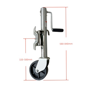 Heavy Duty 1200 Lbs Steel Trailer Jack <span class=keywords><strong>Rueda</strong></span> <span class=keywords><strong>10</strong></span> \ "Lift Bolt-On Tongue Jack RV Boat Single Wheel Trailer Jack Usado - Product Image 6