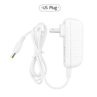 DC12V 1A 2A 3A adaptateur alimentation couvercle blanc 12V transformateur pour LED chaîne LED bande barre lumineuse lumière LED pilote prise US / EU