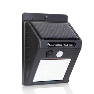 Lámpara Solar de Pared con Sensor de Movimiento PIR de 100 LED, Lámpara Solar de Seguridad para Jardín - Product Image 2