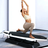 Planche d'équilibre pour l'entraînement au surf, entraîneur d'équilibre d'intérieur avec surface antidérapante pour exercices de renforcement du tronc