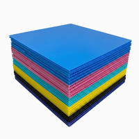 Plaque alvéolaire en polypropylène (PP) sur mesure 1,25m-1,5m 3mm 500gsm, panneau ondulé imperméable pour emballage de séparateurs électroniques