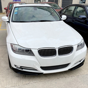 บีเอ็มดับเบิลยู ซีรีส์ 3 E90 E91 Lci สติ๊กเกอร์มุมหน้าสีดำเปียโนลายคาร์บอนไฟเบอร์สติ๊กเกอร์ติดรถยนต์อะไหล่ตกแต่ง - Product Image 1