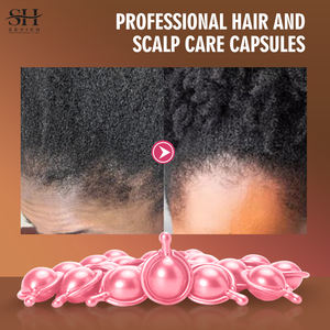 Nouvelle arrivée Batana huile vitamine E réparation endommagé pour le traitement des soins capillaires croissance des cheveux huile sérum Capsule - Product Image 3