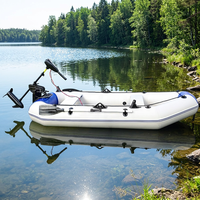 Bateau gonflable en PVC, kayak de pêche en rivière, bateau à rames, bateau de pêche