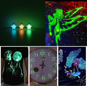 Neon Glow in the Dark Powder Factory Ventes directes pour les cosmétiques Nail Art Face Painting Factory Luminous for Nail Resin Art - Product Image 6