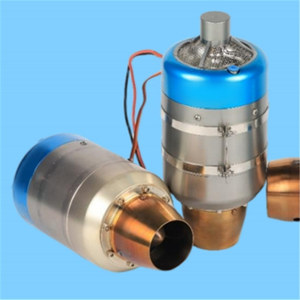 Moteur turbojet électrique en acier inoxydable de 9 kg de poussée, industriel, pour 220 V, température réglable 500-600°C, température de l'air - Product Image 1