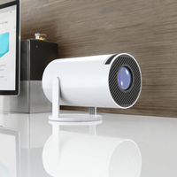 Dernier projecteur LCD portable de poche Hy300pro Smart Android 720P 1 Go de RAM 120 Lumens Courte portée WiFi Home Cinéma 8 Go de ROM