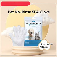 Kit de lingettes de toilettage écologiques pour animaux de compagnie, hydratantes et nourrissantes, brosses et lingettes en tissu non tissé, produits de nettoyage pour animaux