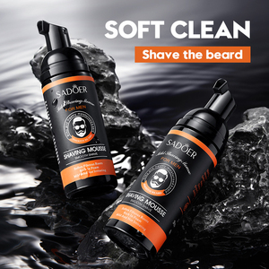 Espuma de Afeitar Suave para Hombre SADOER, Suaviza las Barbas Gruesas para Reducir la Fricción y Proteger la Piel de las Irritaciones Durante el Afeitado - Product Image 3