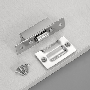 Loquet de porte dissimulé réglable en acier inoxydable avec verrou à bille et ressort pour portes en bois Modè<span class=keywords><strong>le</strong></span> 0155 Design moderne - Product Image 3