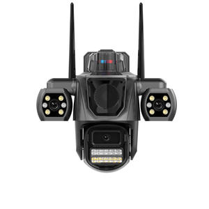 Caméra <span class=keywords><strong>de</strong></span> surveillance CCTV sans fil PTZ à trois objectifs 9MP 3MP, WiFi IP66, fonction <span class=keywords><strong>de</strong></span> vision nocturne, caméra <span class=keywords><strong>de</strong></span> sécurité WiFi - Product Image 1