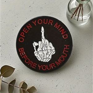 ชุดเข็มกลัดติดปกเสื้อสไตล์พังก์สุดเท่ ดีไซน์ท่าทางนิ้วกลางแบบเฉพาะตัวและมีสไตล์ - Product Image 5