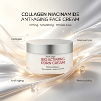 Meilleure crème pour le visage au collagène, à la cencella, à la niacinamide et à l'acide kojique, anti-rides, apaisante, éclaircissante pour l'acné, 50 ml, tous types de peau, utilisation de jour