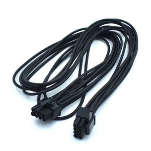 Câble personnalisé 16AWG IDE 4 broches/Sata/pci-e 8 broches/CPU 8 broches avec motif tressé pour alimentation modulaire ASUS ROG <span class=keywords><strong>THOR</strong></span> <span class=keywords><strong>LOKI</strong></span> 1200W 1000W 850W - Product Image 5
