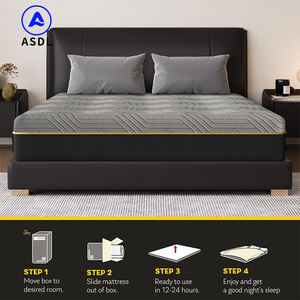 Colchón ortopédico King Queen Size Colchón Pedido en línea Colchón de espuma viscoelástica rollo de alta calidad - Product Image 3