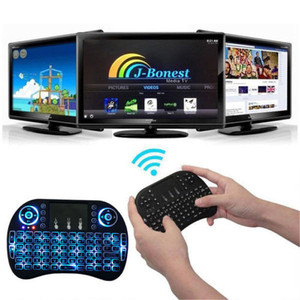 Miniteclado retroiluminado I8, USB Combo Fly 2,4G, Control remoto, ratón inalámbrico, teclado para <span class=keywords><strong>X96MAX</strong></span> X98 T95 tv box - Product Image 3