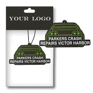 Désodorisant de voiture en papier personnalisé avec logo dessin animé, parfum au choix, OEM 2026, pas cher - Product Image 3