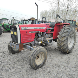 Traktor bekas Massey Ferguson traktor MF385 2WD MF290 4X4WD kompak Orchard mesin pertanian peralatan Loader depan - Product Image 3