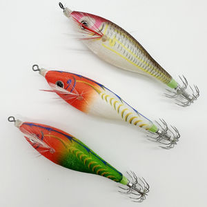8.5cm calmar Rush Egi Jig appâts crevettes leurre lumineux japonais <span class=keywords><strong>Yo</strong></span> <span class=keywords><strong>Zuri</strong></span> Gambar flottant Sutte pieuvre calmar Jig - Product Image 1