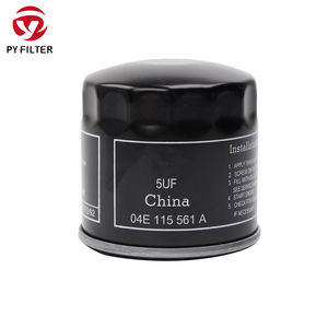 ไส้กรองน้ำมันเครื่องยนต์คุณภาพสูงระดับพรีเมียม POYOU รุ่น 04E115561A/B/C สำหรับรถยนต์ VW/Audi รับประกัน 12 เดือน ผลิตจากโลหะ - Product Image 1