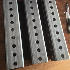 Segnaletica quadrata in tubo di acciaio forato zincato per il traffico stradale sistema di Waymarking ad alta visibilità - Product Image 1