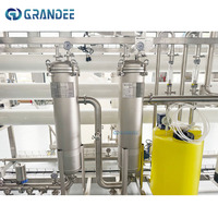 Équipement de purification de l'eau en bouteille pour les opérations de traitement et de transformation dans les usines de production d'eau potable