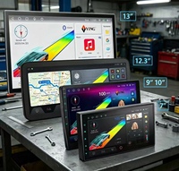 9/10 Zoll Android Auto-Stereosystem Touchscreen mit GPS DSP FM-Sender SD-Karte Armaturenbrett-Halterung und 360-Grad-Kamera