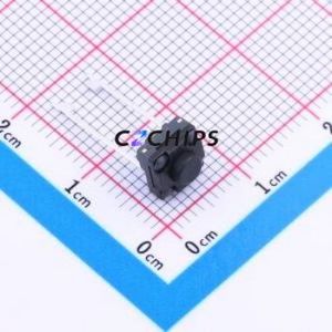 K2-1839DZ-B4SW-02 Tactile Switch Through hole Component (THT) Switch 2.5N Through Hole 6.2mm 6.2mm - Product Image 1