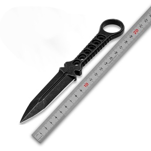 Couteau à lame fixe multifonctionnel personnalisable M48 HK de haute qualité, manches en acier inoxydable, support OEM DE029 200MM 10mm 1 - Product Image 6