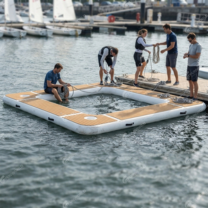 Piscina Gonfiabile Estiva da 3 Metri con Rete Anti-Medusa, Isola Galleggiante Gonfiabile per Yacht, Amaca Galleggiante in Rete per Acqua - Product Image 6