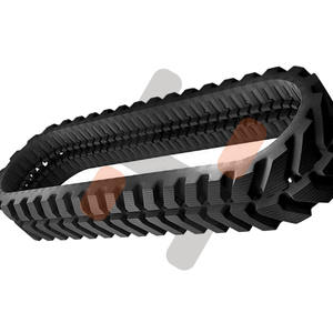 รางยาง U35-3 U45-3 U55-5สำหรับ Kubota U25 <span class=keywords><strong>S</strong></span> อะไหล่ U35 U17 U10-3ยางธรรมชาติขนาดเล็ก - Product Image 1