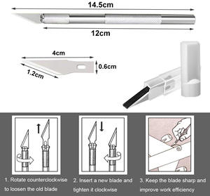 <span class=keywords><strong>Kit</strong></span> de Herramientas para Vinilo de Carrocería de Vehículos, 10 Piezas/Set, con Función de Raspado de Bordes, Herramientas para Empotrar Películas en Ventanas y Espátula de Fieltro Plástico - Product Image 5